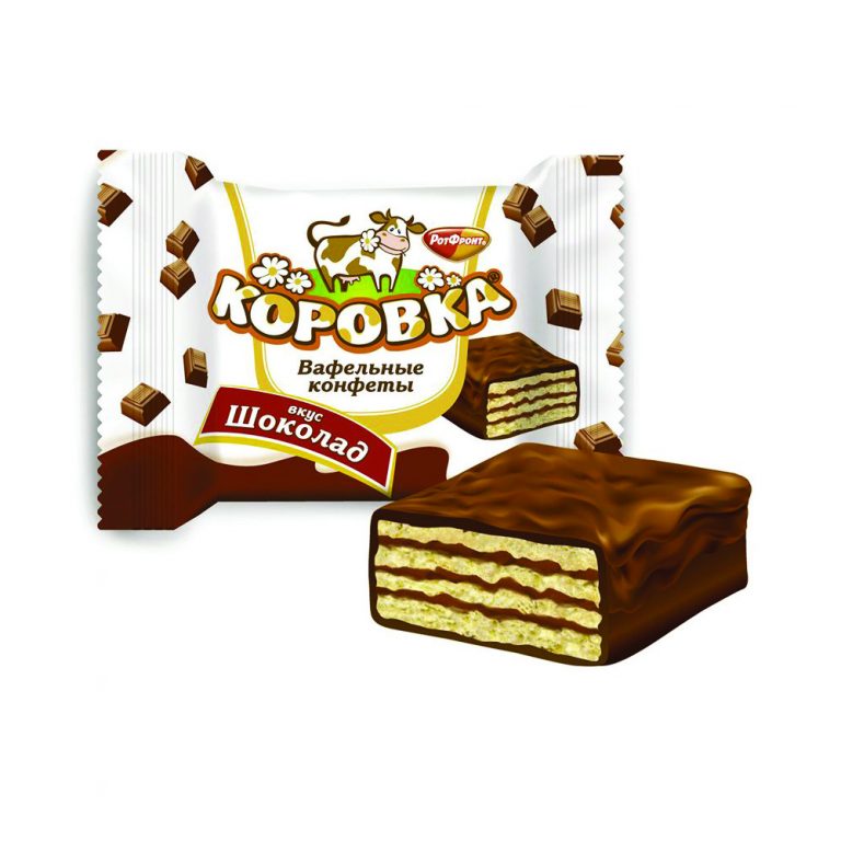 Wafer cookie Karovka Choco Taste (8x250bags) King of Sweets