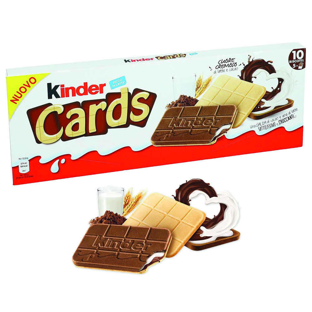 Buy Kinder Cards 128 g x 2 pcs Online in UAE